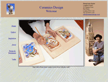 Tablet Screenshot of ceramicsdesign.co.uk